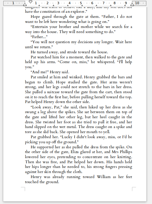 Page with line spacing scaled to 98%